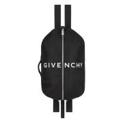 Givenchy Svart Dragkedja Ryggsäck Black, Herr