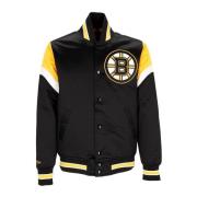 Mitchell & Ness NHL Bomberjacka med Boston Bruins Black, Herr