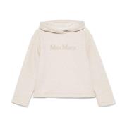 Max Mara Beige Sweatshirt Pure Sweater Elegance Beige, Dam