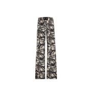 Roberto Cavalli Silke Rosmönstrade Track Pants Multicolor, Herr