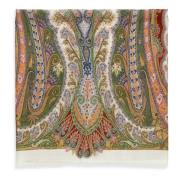 Etro Paisley Print Kashmir Silke Sjal Kvinna Multicolor, Dam