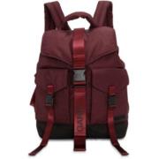 Ganni Burgundy Tech Backpack Brown, Dam