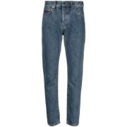 Wardrobe.nyc Indigo Denim Jeans Blue, Dam