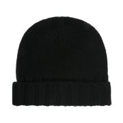 Le Kasha Svart Chunky Bennie Mössa Black, Dam