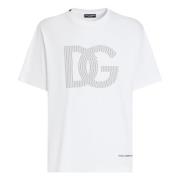 Dolce & Gabbana Optisk Vit T-shirt White, Herr