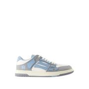 Amiri Blå Låg Top Läder Sneakers Blue, Herr