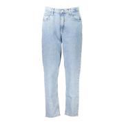 Tommy Hilfiger Denim Mom Jeans Blå Ultra High Blue, Dam