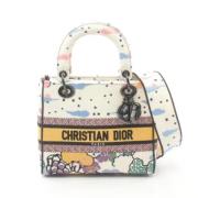 Dior Vintage Pre-owned Canvas handvskor Multicolor, Dam