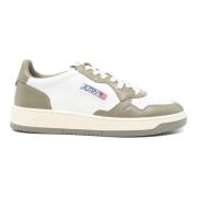 Autry Färgblock Läder Sneakers White, Herr