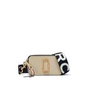 Marc Jacobs Beige Multicolore Läder Axelväska Beige, Dam