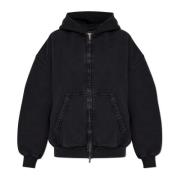 Balenciaga Sweatshirt med logotyp Black, Dam