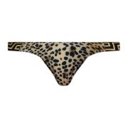 Versace Djurmönster bikini underdel Beige, Dam