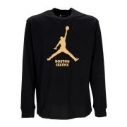 Jordan Boston Celtics Långärmad T-shirt Black, Herr