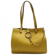 Chloé Pre-owned Pre-owned Laeder axelremsvskor Beige, Dam