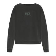 Maison Margiela Sweatshirt med vintageeffekt Gray, Herr