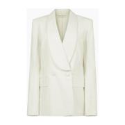 Nina Ricci Shawl Collar White, Dam