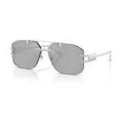 Versace Silver Spegel Solglasögon Ve2275 Stil Gray, Dam