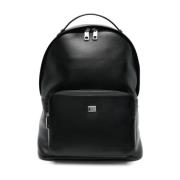 Dolce & Gabbana Lyxig Svart Bucket Bag & Ryggsäck Black, Herr