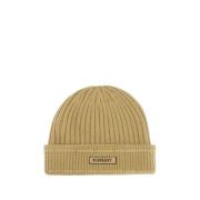 Burberry Ull Beanie i Beige Beige, Dam