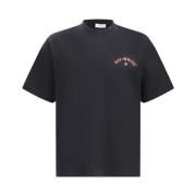 Off White Ikonisk Monogram Skate T-shirt med Maxi Print Black, Herr