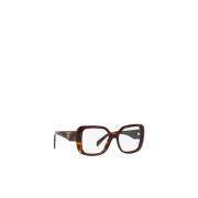 Prada Stiliga Glasögon 0PR 10Zv Brown, Dam