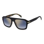 Eyewear by David Beckham Solglasögon Db 7127/s Black, Herr