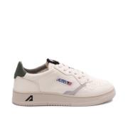 Autry Medalist Low Läder Sneakers White, Herr