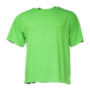 Dolce & Gabbana Grön Logo Rund Hals T-shirt Green, Herr