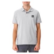 Stone Island Grå Polo Tröja Gray, Herr