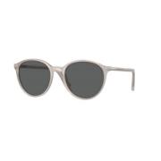 Persol Gris Grå Solglasögon med Mörka Linser Gray, Unisex