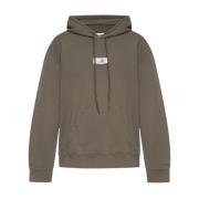 MM6 Maison Margiela Brun Sweatshirt Ss25 Brown, Herr