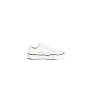 Mihara Yasuhiro Canvas Sneakers med Gummisula White, Herr