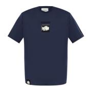 Iceberg T-shirt med lappar Blue, Herr