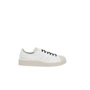 Y-3 Vita låga sneakers med 3 ränder White, Dam