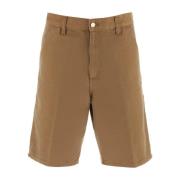 Carhartt Wip Organiska arbetsbyxor Brown, Herr