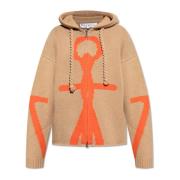 JW Anderson Ull kofta Beige, Dam