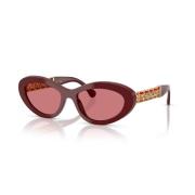 Chanel Ch5538Q 17927N Sunglasses Red, Dam