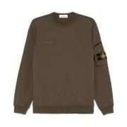 Stone Island Grön Tröja Casual Stil Green, Herr