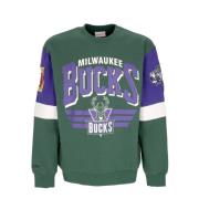 Mitchell & Ness Milwaukee Bucks NBA Sweatshirt Green, Herr