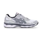 Asics Vit/Grå Låg Sneaker Gel™ Teknologi Gray, Herr