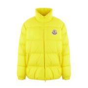 Moncler Gul Quiltad Nylonjacka Yellow, Herr