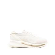 Y-3 Lågtopp mesh sneakers i elfenben/beige White, Dam