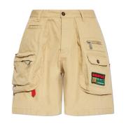 Dsquared2 Shorts Boxer Beige, Herr