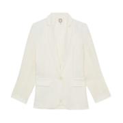 Ines De La Fressange Paris Bruna Jacket White, Dam