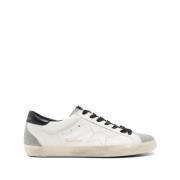 Golden Goose Super-Star Lädersneakers White, Herr