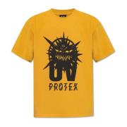 44 Label Group Tryckt T-shirt Yellow, Herr