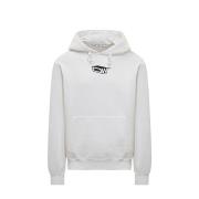 Off White Stilren Sweatshirt för Män White, Herr