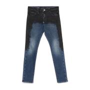 Philipp Plein Svarta Denim Skinny Jeans Blue, Herr