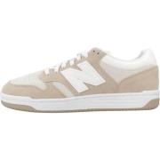 New Balance Domstol Läder Sneakers Brown, Herr