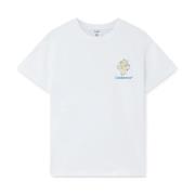 Casablanca Diamantkolumn Grafisk T-shirt White, Herr